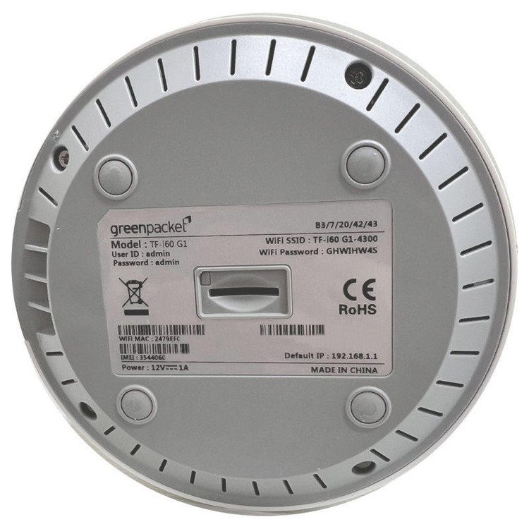 مودم 4.5G ایرانسل مدل TF-i60 G1 به همراه 50 گیگابایت اینترنت 1ماهه+سیمکارت مخصوص TDLTE