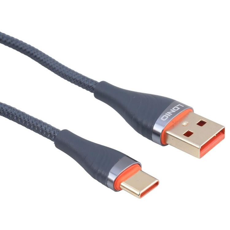 کابل تایپ سی فست شارژ 30 وات الدینیو LS691 طول 1 متر