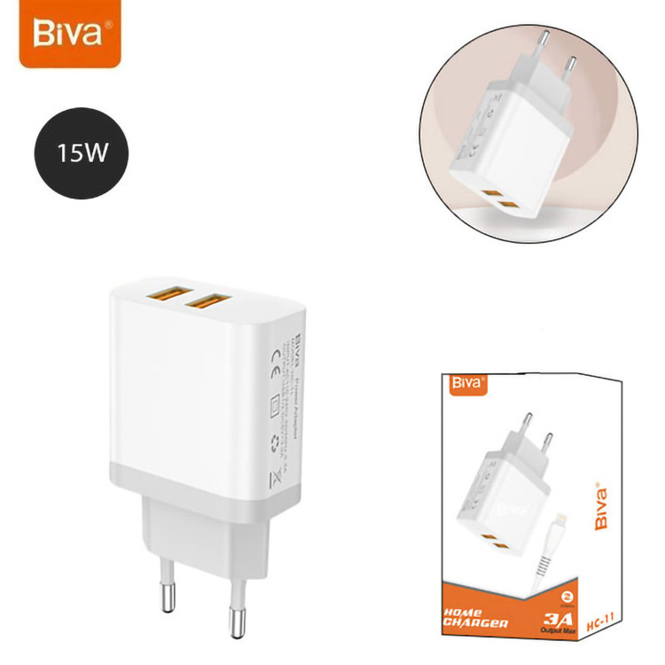 شارژر دیواری 15 وات بیوا HC-11 3A