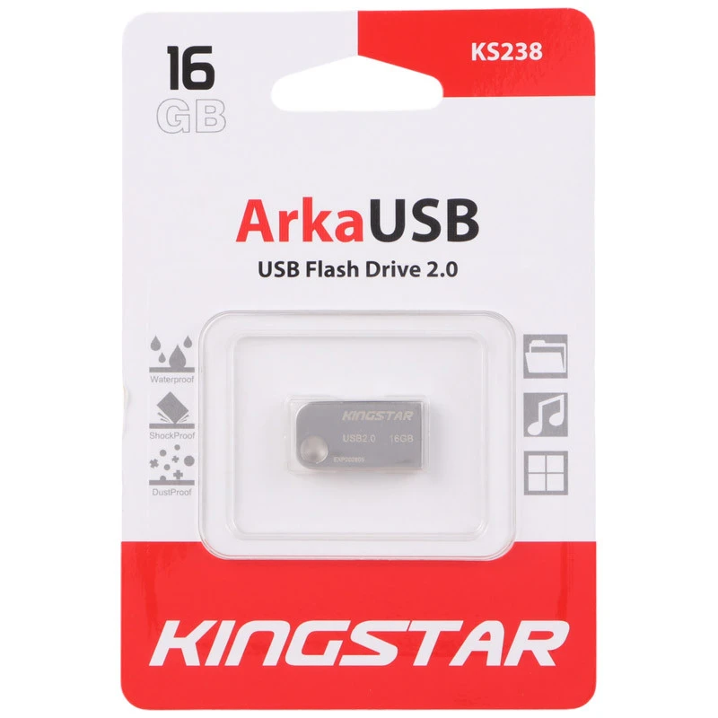فلش 16 گیگ کینگ استار KingStar Arka KS238