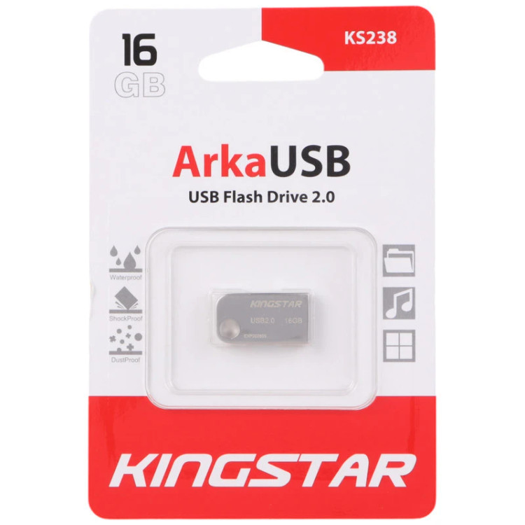 فلش 16 گیگ کینگ استار KingStar Arka KS238