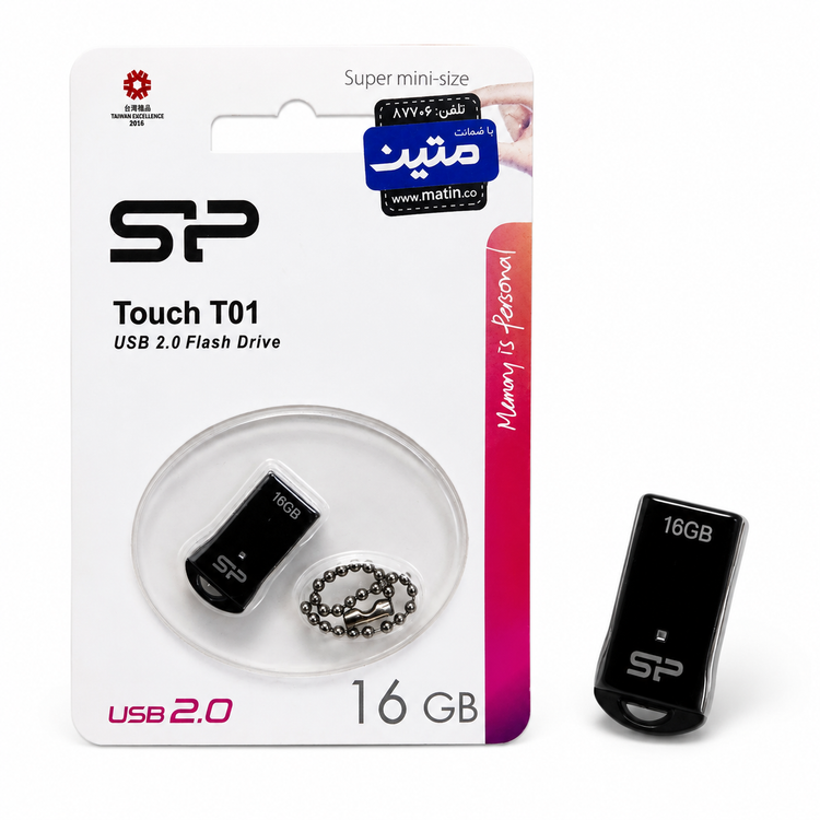 فلش 16 گیگ سیلیکون پاور Silicon Power T01