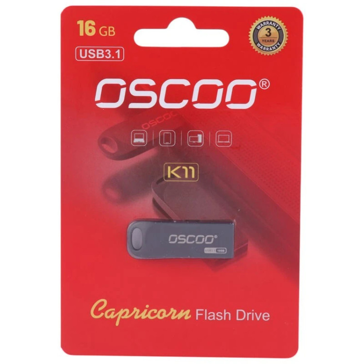 فلش 16 گیگ اوسکو Oscoo Capricorn K11 USB3.1