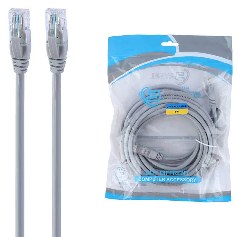کابل شبکه Cat6 بایبل طول 5 متر
