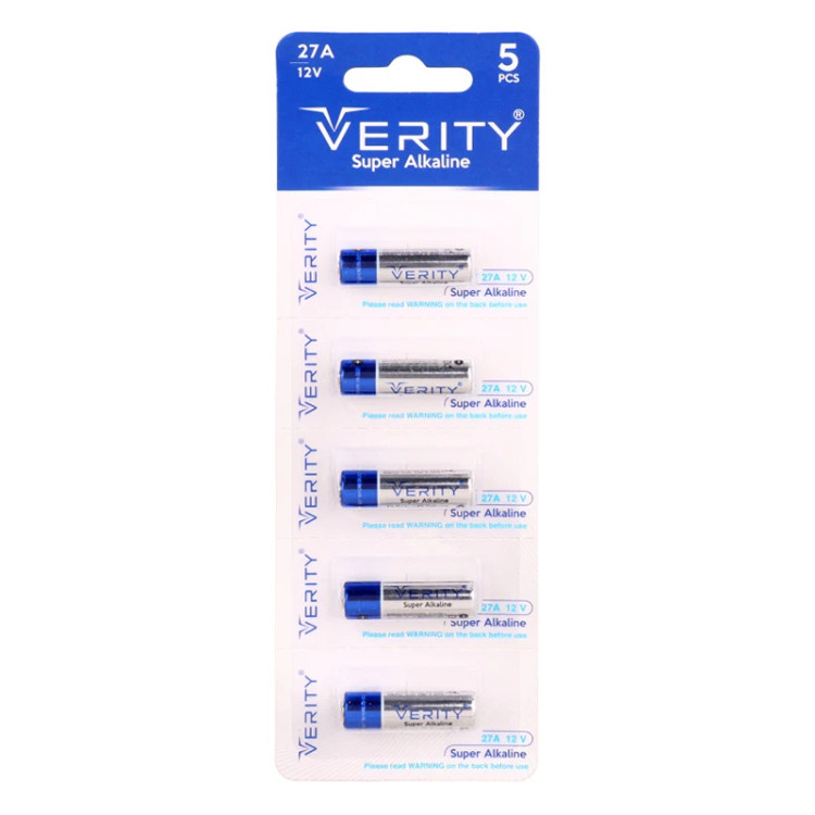 باتری ریموت کنترل Verity Super Alkaline 12V 27A
