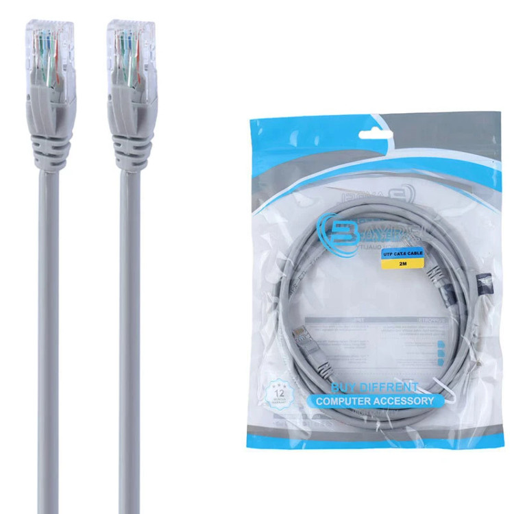 کابل شبکه Cat6 بایبل طول 2 متر