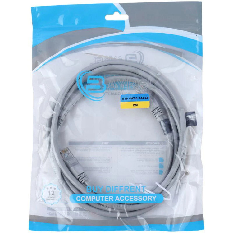 کابل شبکه Cat6 بایبل طول 2 متر