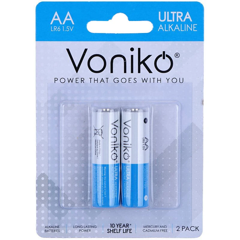 باتری دوتایی قلمی ونیکو Ultra Alkaline LR6