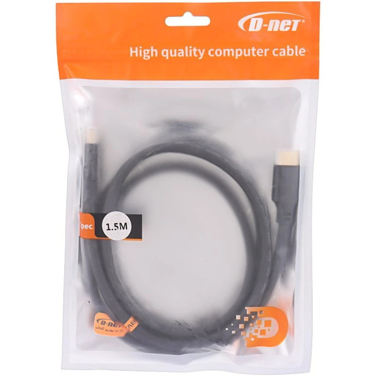 کابل HDMI 4K دی نت D-Net طول 1.5 متر